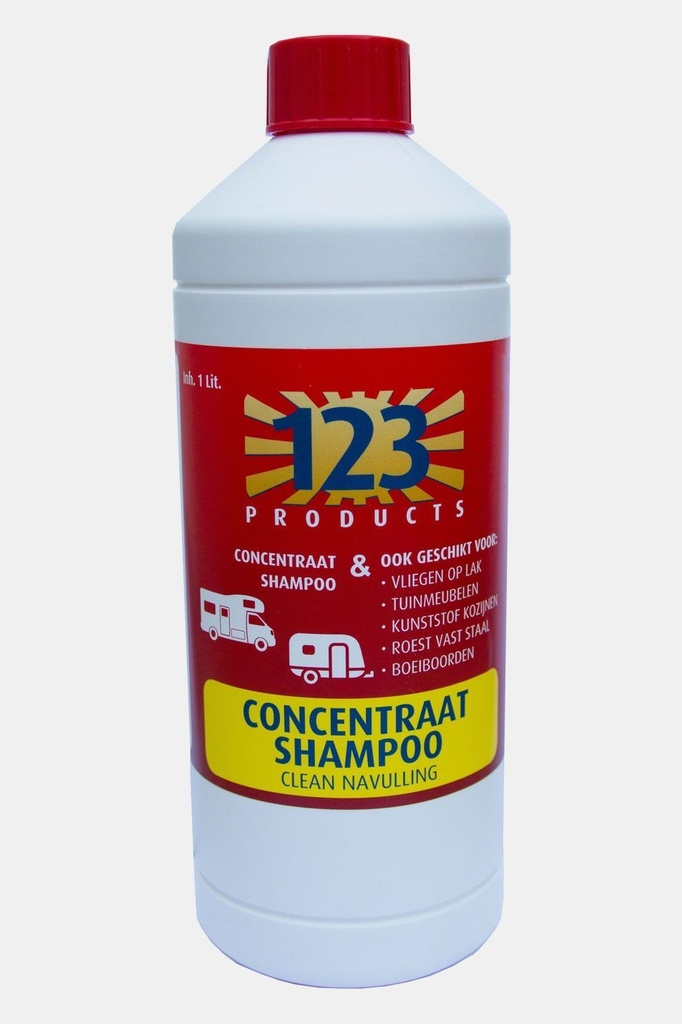 123 Clean Concentraat Shampoo 1 liter